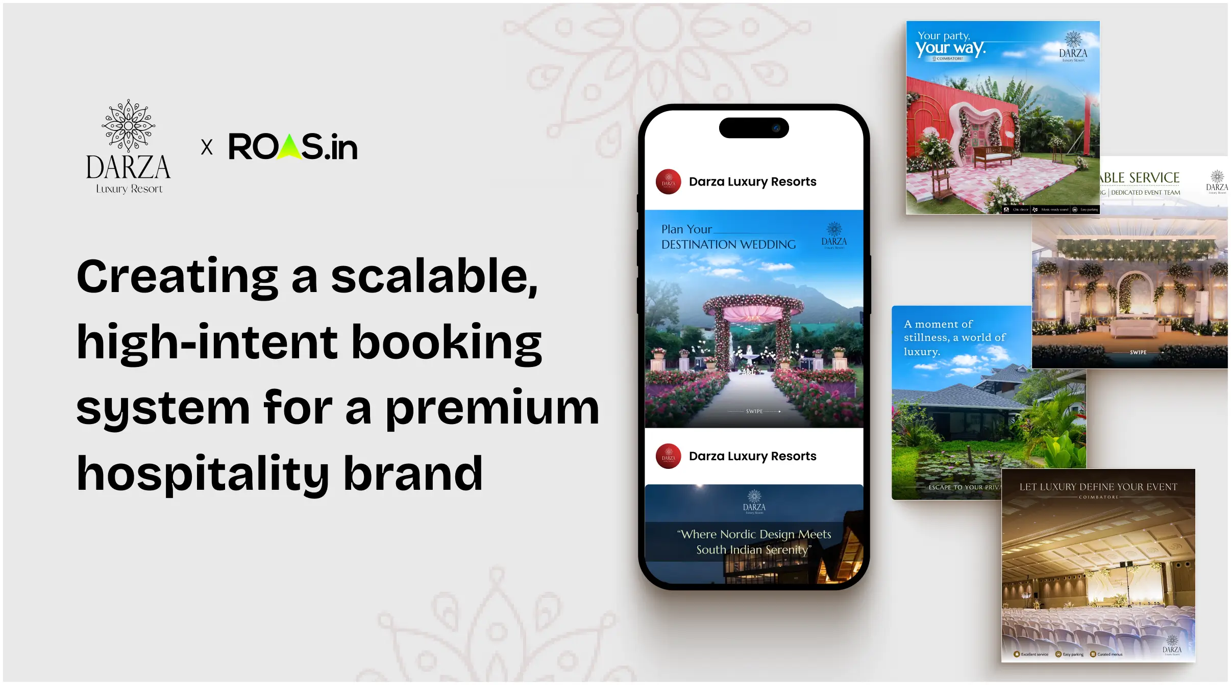 How ROAS Digital Drove 10X ROAS for Darza Luxury Resorts